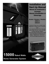 Per vedere il documento Briggs & Stratton 040213 Manuale dell'Operatore